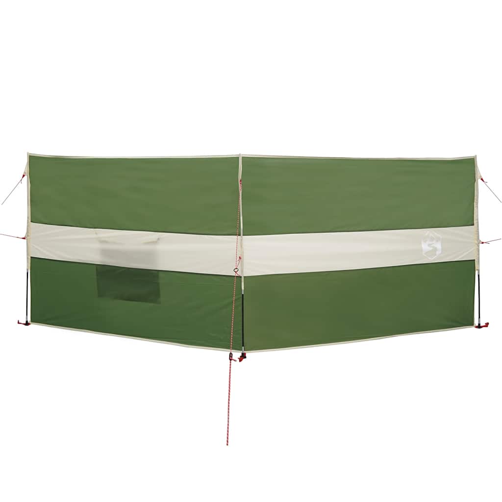 Vidaxl windscherm camping waterdicht 344x120 cm groen