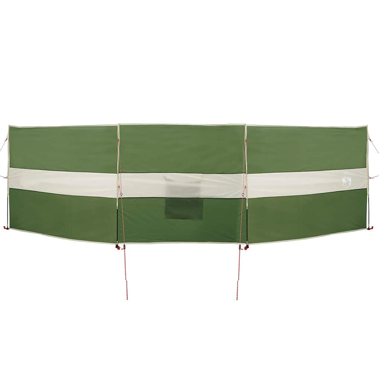 Vidaxl windscherm camping waterdicht 490x123 cm groen