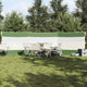 Vidaxl windscherm camping waterdicht 508x130 cm groen