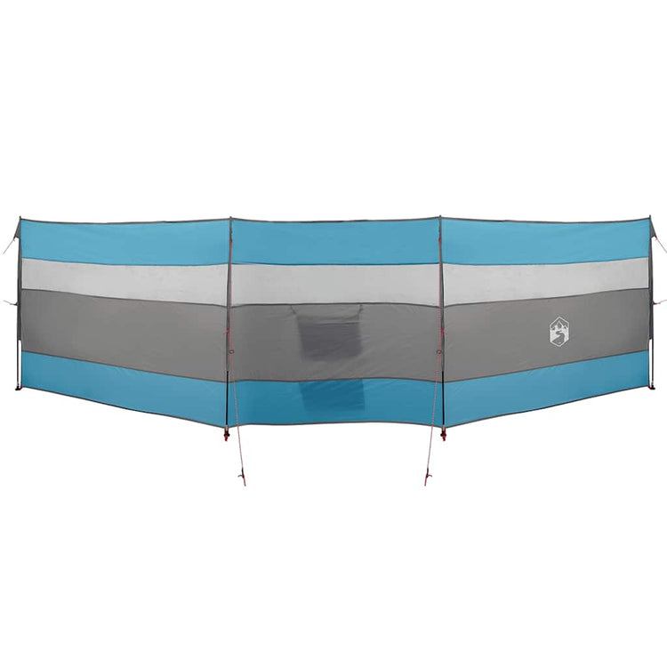 Vidaxl windscherm camping waterdicht 508x130 cm blauw