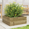 Vidaxl plantenbak 60x60x23 cm geïmpregneerd grenenhout