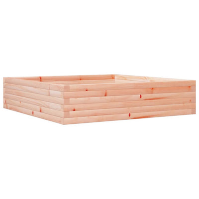 Vidaxl plantenbak 100x100x23 cm massief douglashout