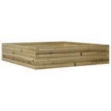 Vidaxl plantenbak 100x100x23 cm geïmpregneerd grenenhout - afbeelding 2