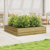 Vidaxl plantenbak 110x110x23 cm geïmpregneerd grenenhout - afbeelding 3