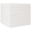 Vidaxl plantenbak 50x50x45,5 cm massief grenenhout wit