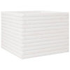 Vidaxl plantenbak 60x60x45,5 cm massief grenenhout wit