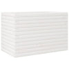 Vidaxl plantenbak 70x40x45,5 cm massief grenenhout wit