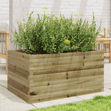 Vidaxl plantenbak 90x60x45,5 cm geïmpregneerd grenenhout - afbeelding 1