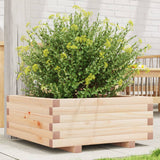 Vidaxl plantenbak 60x60x26,5 cm massief grenenhout - afbeelding 1
