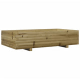 Vidaxl plantenbak 110x60x26,5 cm geïmpregneerd grenenhout - afbeelding 2