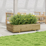 Vidaxl plantenbak 110x60x26,5 cm geïmpregneerd grenenhout - afbeelding 3