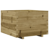 Vidaxl plantenbak 70x70x49,5 cm geïmpregneerd grenenhout - afbeelding 2