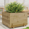 VidaXL Plantenbak 70x70x49,5 cm geïmpregneerd grenenhout
