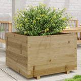 Vidaxl plantenbak 70x70x49,5 cm geïmpregneerd grenenhout - afbeelding 1