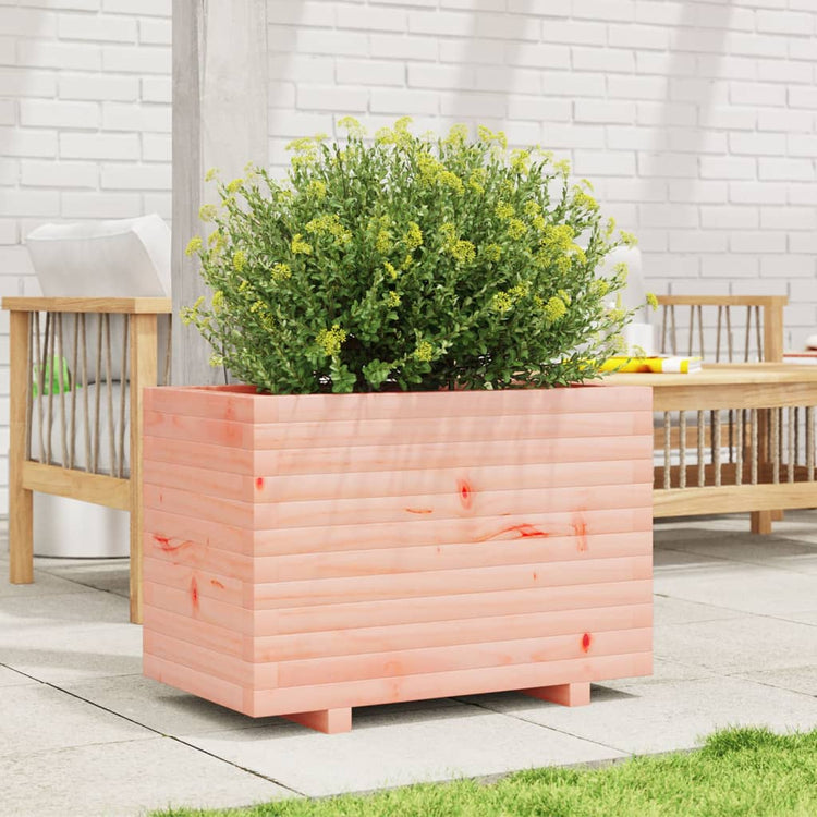 Vidaxl plantenbak 70x40x49,5 cm massief douglashout