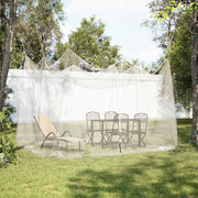 Vidaxl klamboe voor buiten 220 gaas wit 300x300x250 cm - afbeelding 1