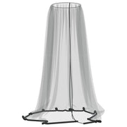 Vidaxl klamboe voor paraplu 220 gaas φ300x230 cm zwart - afbeelding 2