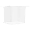 Vidaxl hangende klamboe 156 gaas 220x100x150 cm wit