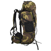 Vidaxl wandelrugzak 100 l camouflage oxford stof groen - afbeelding 2