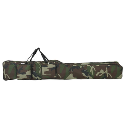 Vidaxl hengeltas 150 cm camouflage oxford stof groen