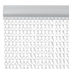 Vidaxl vliegengordijn kettingen 100x226 cm aluminium