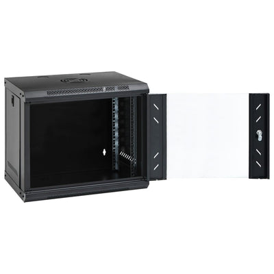Vidaxl 9u wandgemonteerde netwerkkast 19 ip20 53x40x45 cm