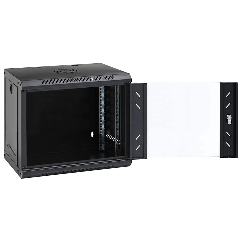 Vidaxl 9u wandgemonteerde netwerkkast 19 ip20 53x40x45 cm