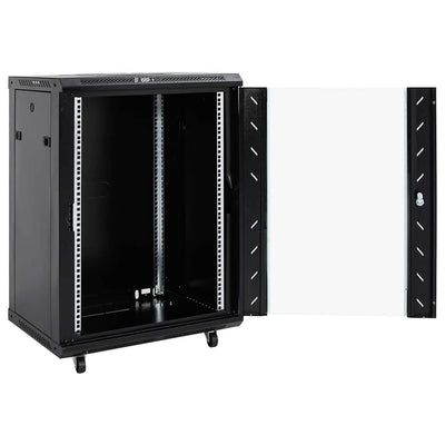 Vidaxl 15u netwerkkast met draaipoten 19 ip20 60x45x86 cm