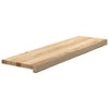 Vidaxl traptreden 4 st 90x25x2 cm onbehandeld massief eikenhout