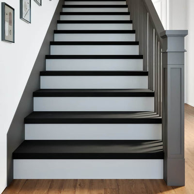 Vidaxl traptreden 4 st 90x25x2 cm massief eikenhout donkerbruin