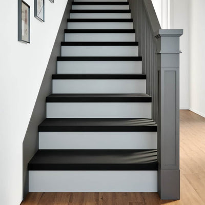 Vidaxl traptreden 4 st 80x30x2 cm massief eikenhout donkerbruin