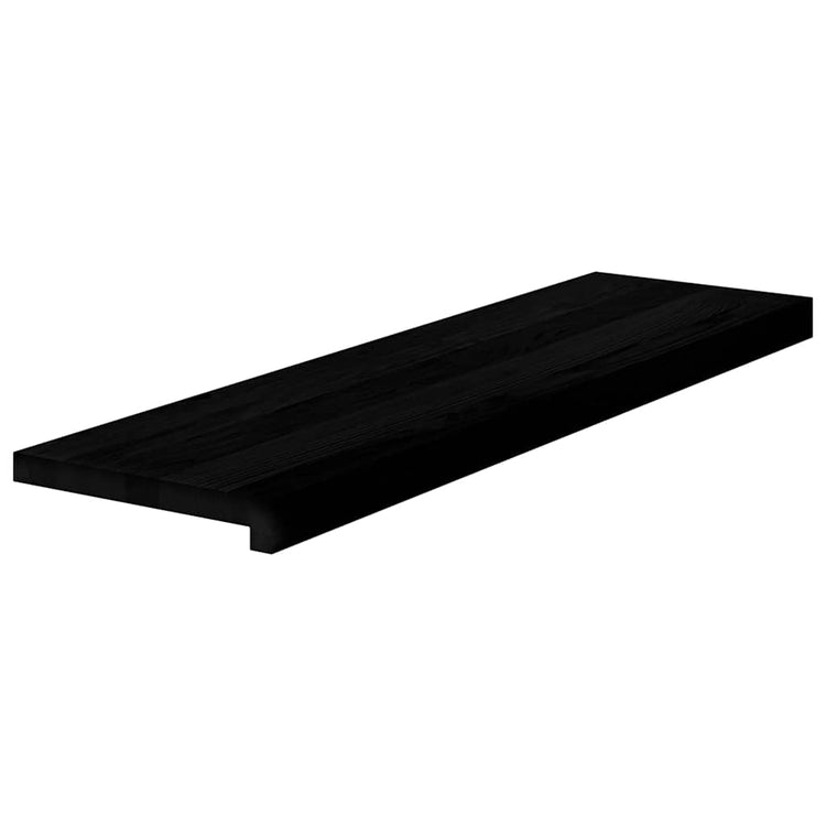 Vidaxl traptreden 4 st 90x30x2 cm massief eikenhout bruin-zwart