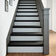 Vidaxl traptreden 8 st 80x25x2 cm massief eikenhout donkerbruin