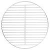 Vidaxl barbecuerooster rond ø34,5 cm 304 roestvrij staal