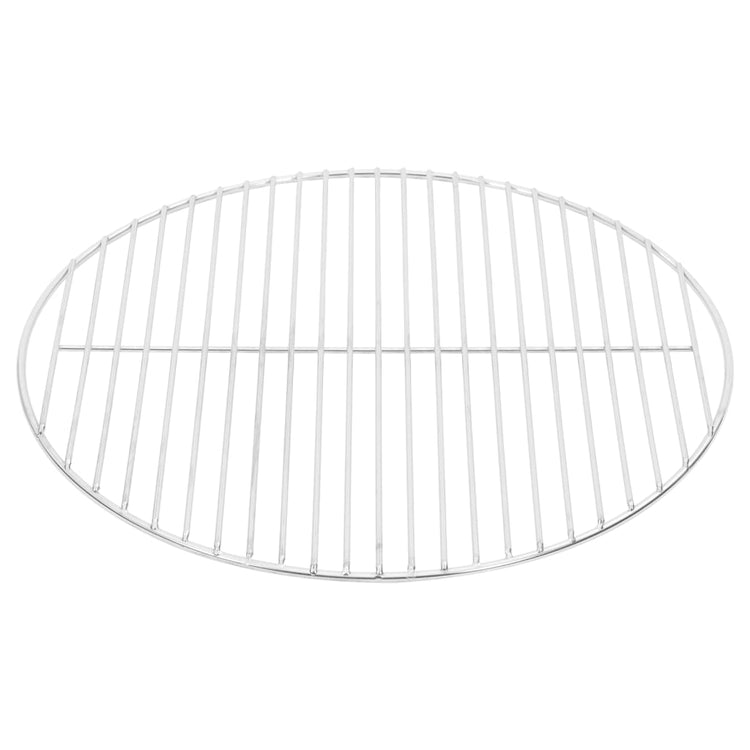 Vidaxl barbecuerooster rond ø44,5 cm 304 roestvrij staal