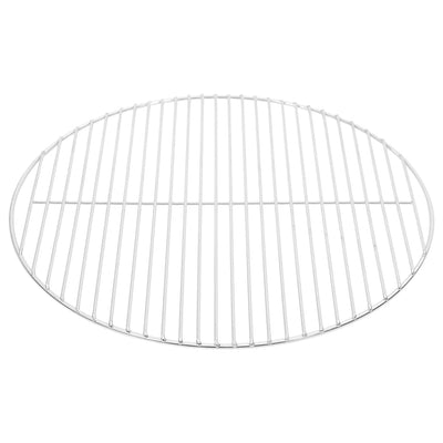 Vidaxl barbecuerooster rond ø50 cm 304 roestvrij staal