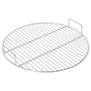 Vidaxl barbecuerooster met handgrepen rond ø44,5 cm 304 roestvrijstaal