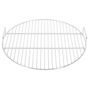 Vidaxl barbecuerooster met handgrepen rond ø44,5 cm 304 roestvrijstaal - afbeelding 2