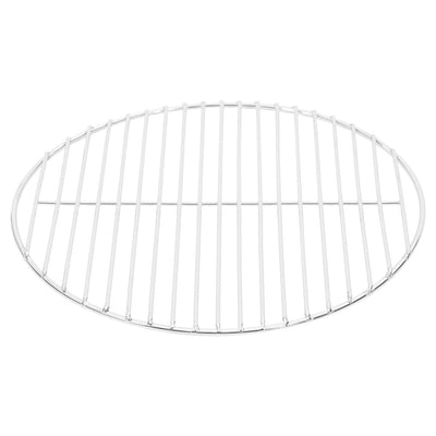 Vidaxl barbecuerooster rond ø37 cm 304 roestvrij staal