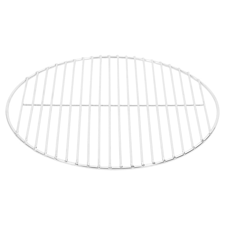 Vidaxl barbecuerooster rond ø40 cm 304 roestvrij staal