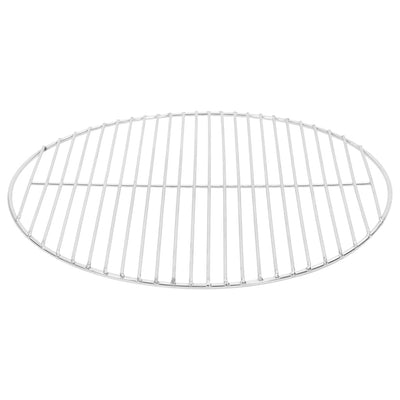 Vidaxl barbecuerooster rond ø47 cm 304 roestvrij staal