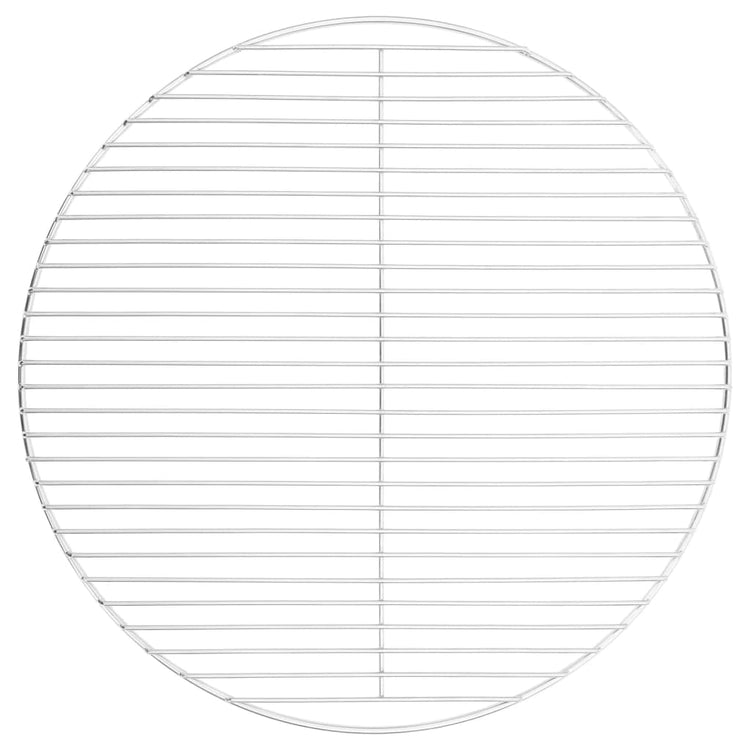 Vidaxl barbecuerooster rond ø54 cm 304 roestvrij staal
