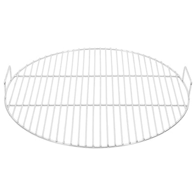 Vidaxl barbecuerooster met handgrepen rond ø54 cm 304 roestvrij staal