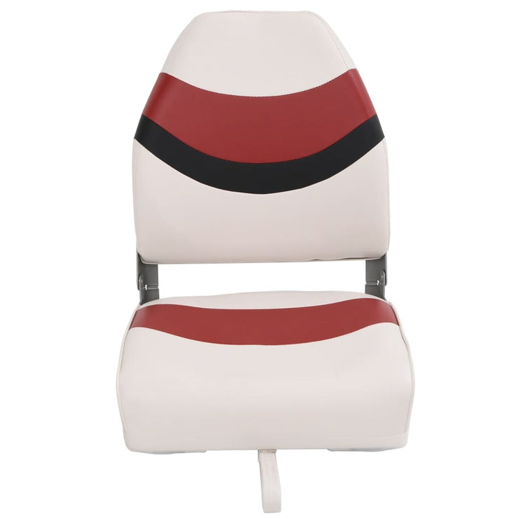 Vidaxl bootstoel met hoge rugleuning inklapbaar 44x38x55 cm