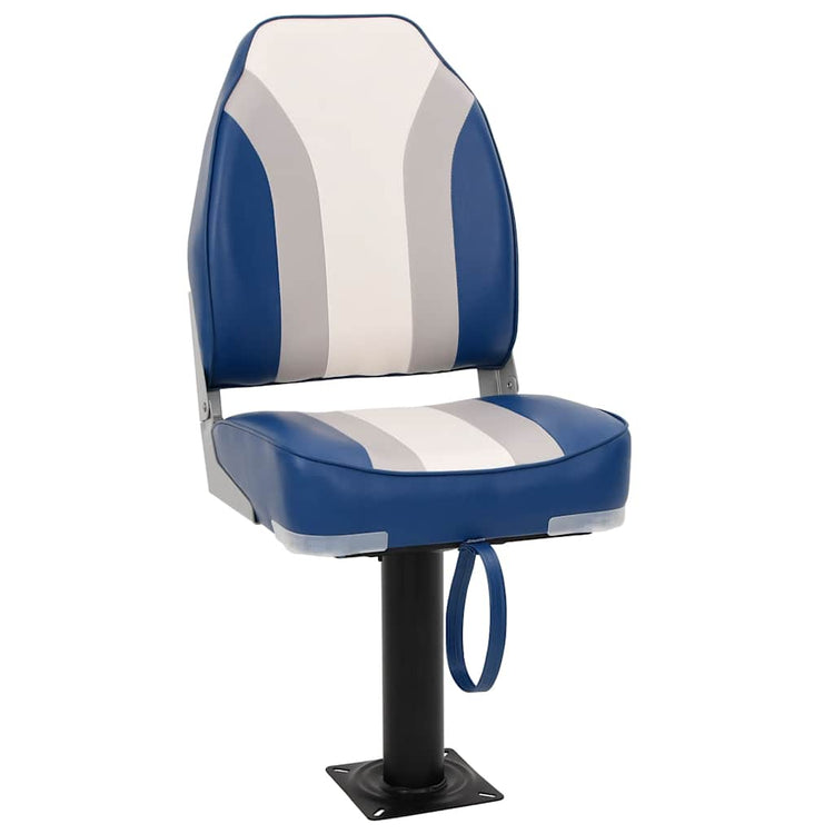 Vidaxl bootstoelen inklapbaar 2 st met hoge rugleuning