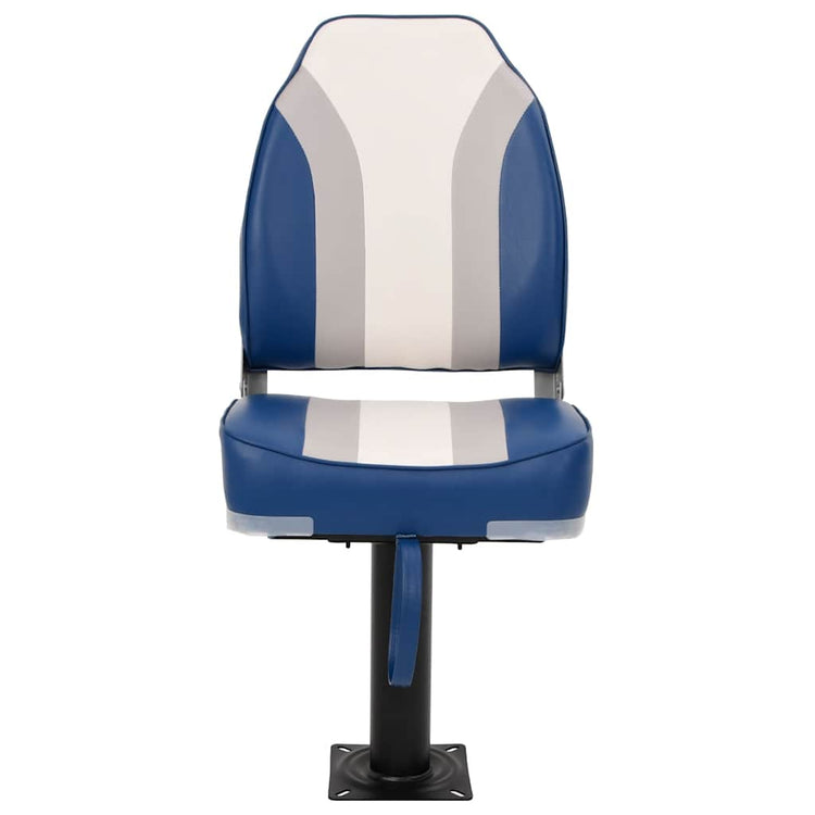 Vidaxl bootstoelen inklapbaar 2 st met hoge rugleuning