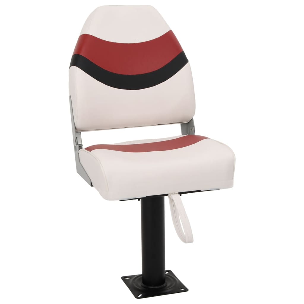 Vidaxl 2-delige bootstoelenset met hoge rugleuning inklapbaar