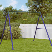 Vidaxl touwladder voor kinderen met 4 sporten meerkleurig - afbeelding 3