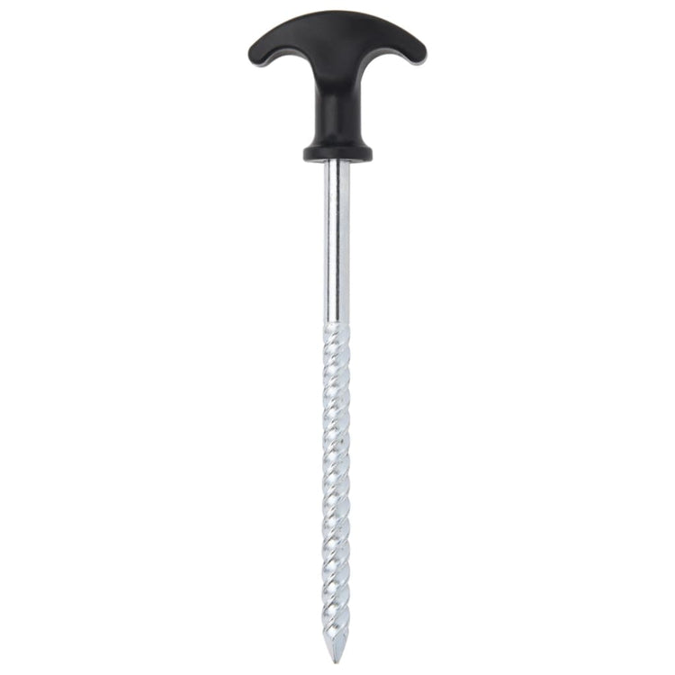 Vidaxl tentharingen 24 st ø7 mm 17 cm gegalvaniseerd staal