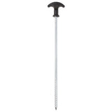 Vidaxl tentharingen 24 st ø7 mm 30 cm gegalvaniseerd staal - afbeelding 3